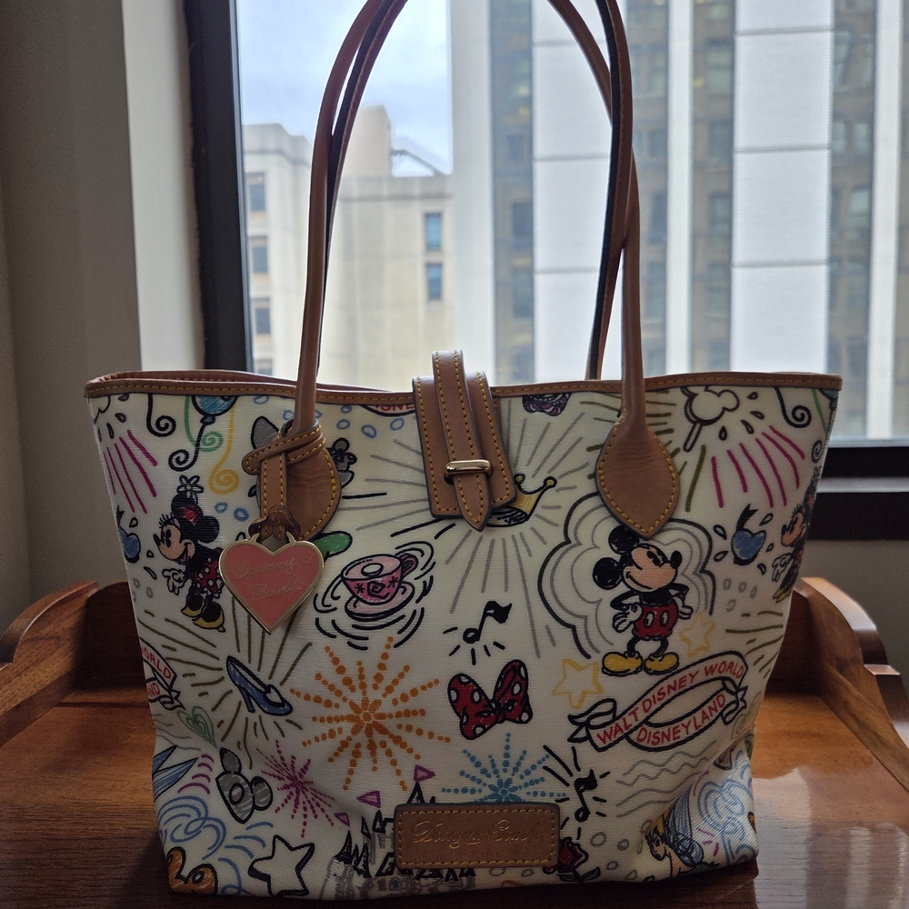 Dooney & Bourke - Disney Parks Sketch Medium Tote First Edition